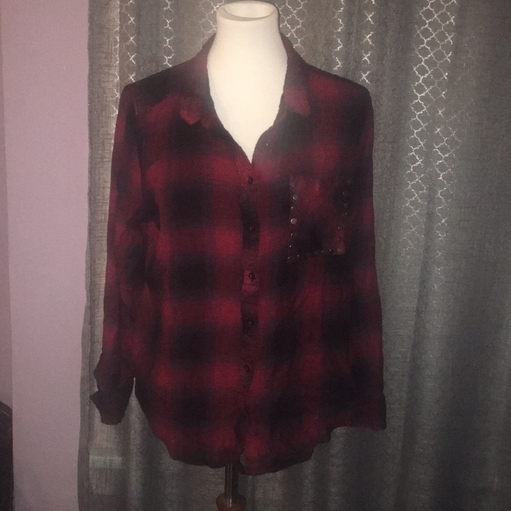 ❤️ Red and black Arizona flannel XL